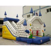 Cheap inflatable slides castle